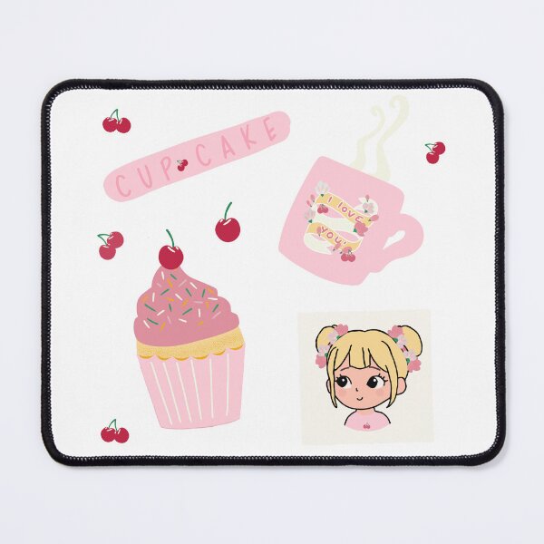 Item preview, Cup cake cutie sticker sheets designed and sold by Hephzibahlove.