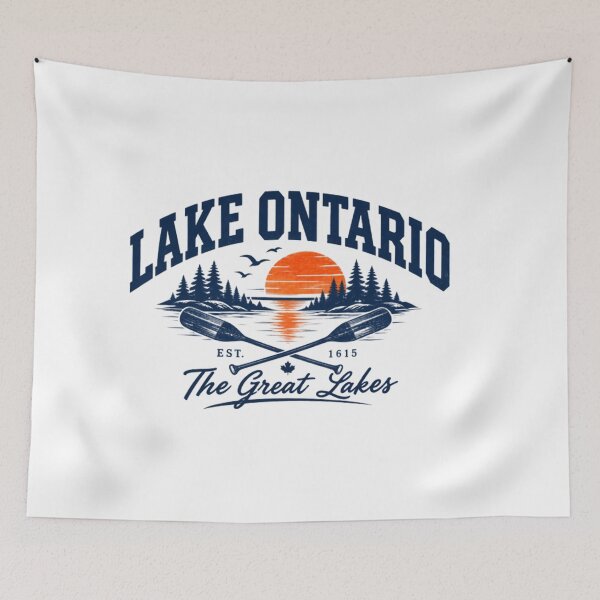 Item preview, Lake Ontario, Great Lakes America designed and sold by anpollardStudio.