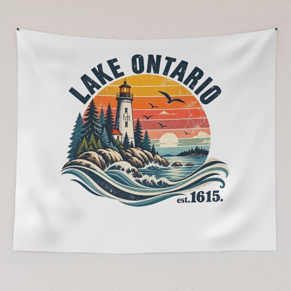 Item preview, lake-ontario-lake-canada-fdt designed and sold by Starry Night Creative Art.