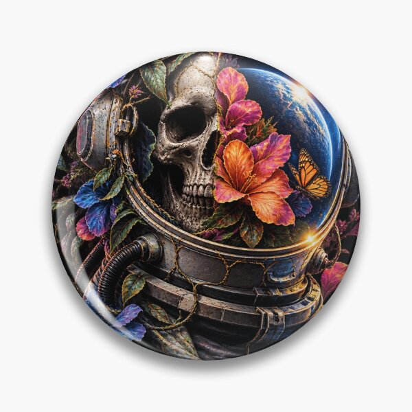 Item preview, Floración eterna: vida y muerte cósmicas Astronauta designed and sold by RenderSpace.