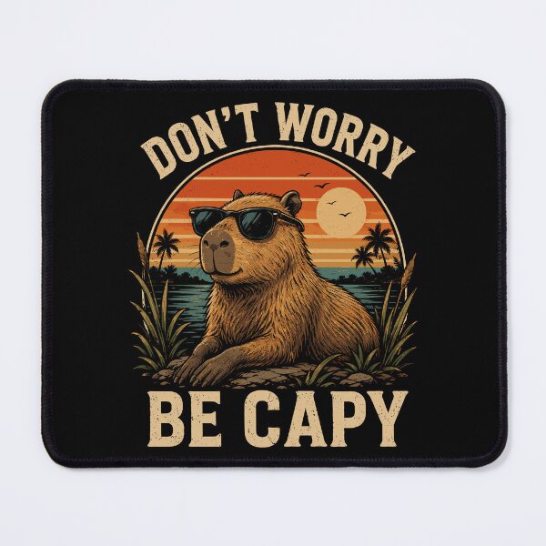 Item preview, Don't Worry, Be Capy Funny Capybara Lover designed and sold by gordonbwyashop.