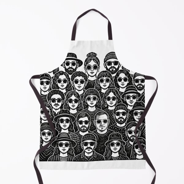 Item preview, Face in the crowd designed and sold by Be-Random.