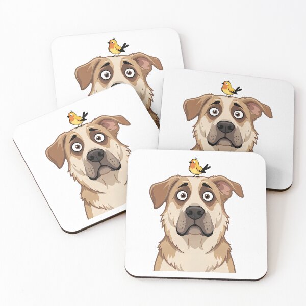 Item preview, Dog and bird designed and sold by ANVivid.