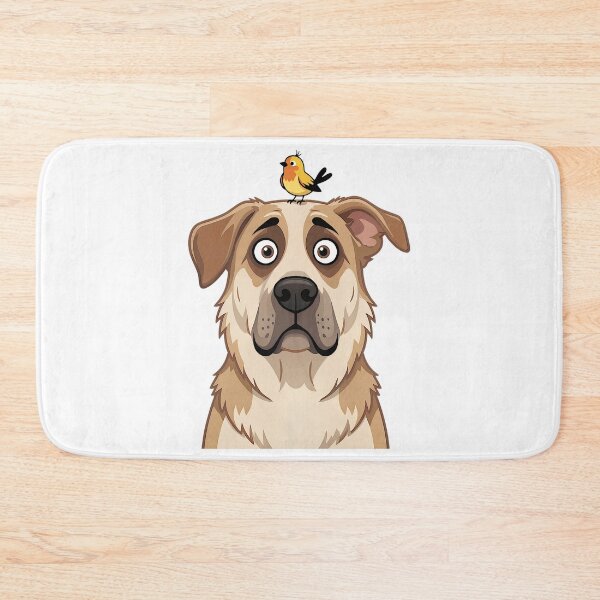 Item preview, Dog and bird designed and sold by ANVivid.
