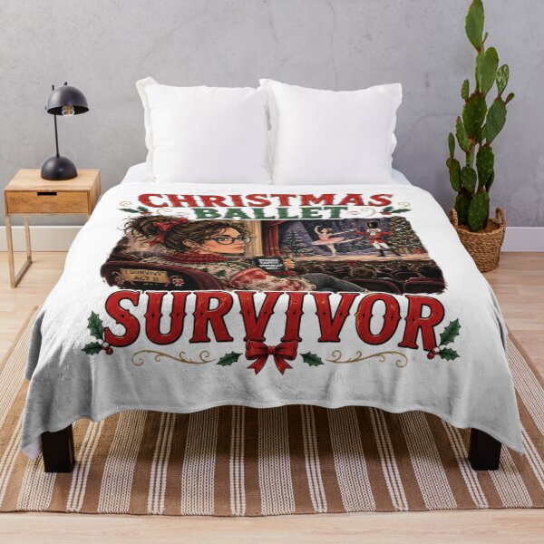 Item preview, Christmas Ballet Survivor | Funny Nutcracker Christmas designed and sold by MotylekAnia.