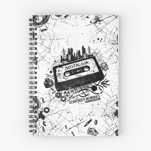 Item preview, Nostalgic Cassette Tape Urban Wasteland designed and sold by MarCinu Art.