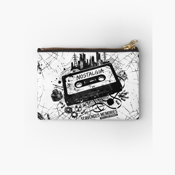 Item preview, Nostalgic Cassette Tape Urban Wasteland designed and sold by MarCinu Art.