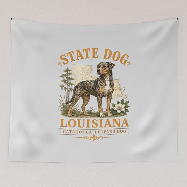Item preview, Bayou Dog, Louisianan Mottled Beauty designed and sold by taiche.