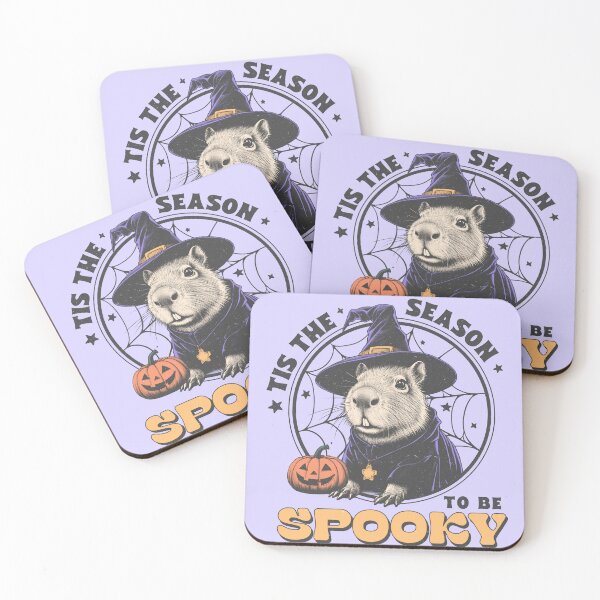 Item preview, Funny Capybara Witch Halloween - Tis The Season To Be Spooky designed and sold by legendaryskins.