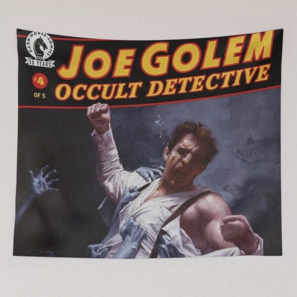 Item preview, Dark Horse Comics Joe Golem Occult Detective Book Original Custom Vintage Movie Poster Art designed and sold by Cool Robot Bro..