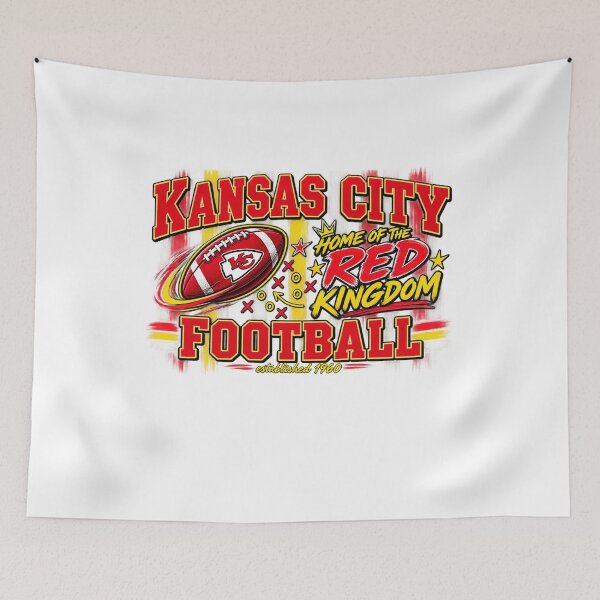 Item preview, Kansas City Football designed and sold by PetalRadiant.
