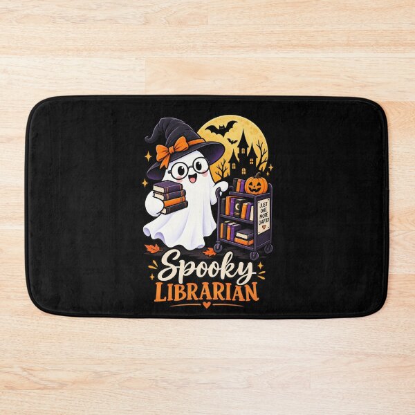 Item preview, Spooky Librarian Halloween Librarian Gift Cute Ghost Book Style designed and sold by Corvoria.
