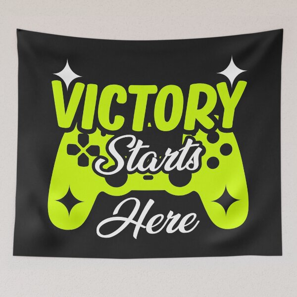Item preview, Victory Starts here T-shirt Design designed and sold by CreativeFrndz.