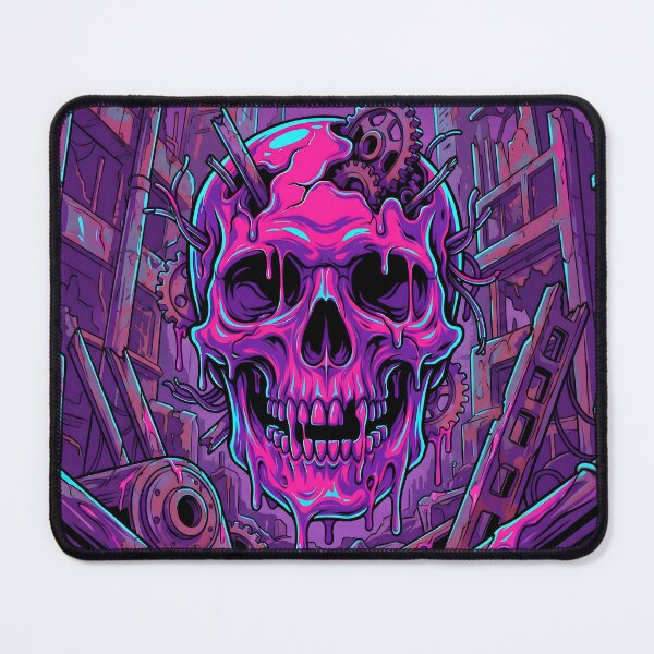 Item preview, Industrial Cog Skull Cyber Slime designed and sold by MarCinu Art.