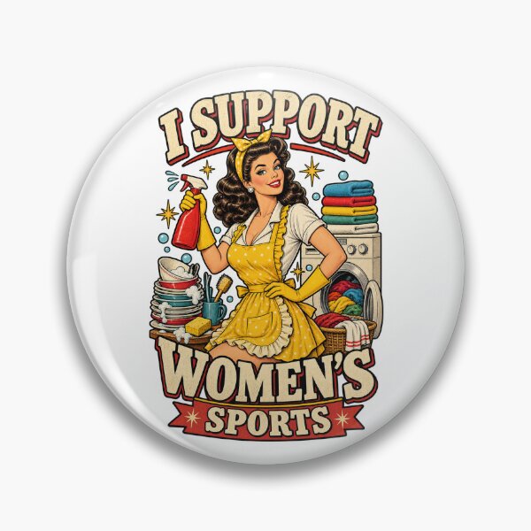 Item preview, I Support Woman's Sports Funny Offensive Humor designed and sold by WolfmanProphecy.
