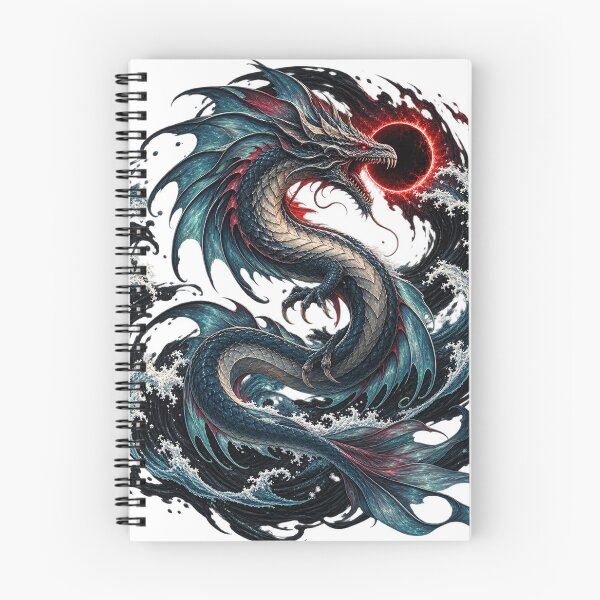 Item preview, Abyssal Sky Serpent Beneath the Eclipse designed and sold by AcruxUltra.