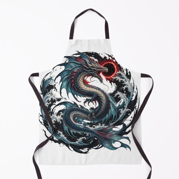 Item preview, Abyssal Sky Serpent Beneath the Eclipse designed and sold by AcruxUltra.