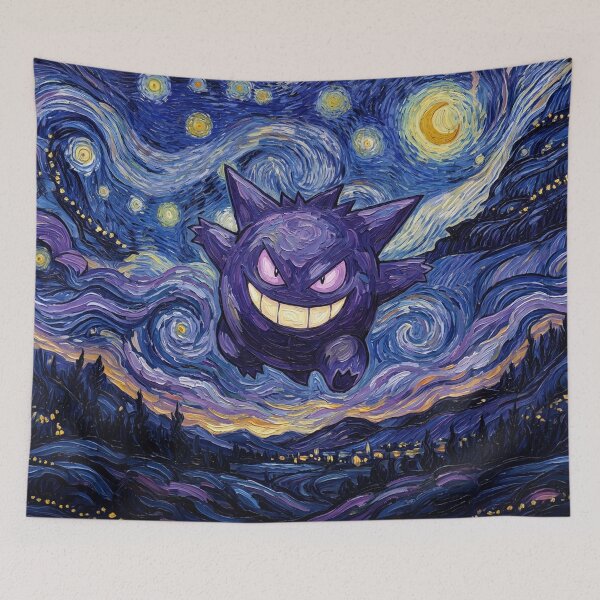 Item preview, Purple Ghost in Swirling Night designed and sold by The Mellonaire.