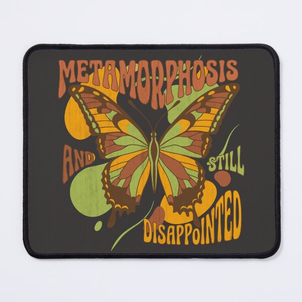 Item preview, Metamorphosis And Still Disappointed Butterfly Retro 70s designed and sold by Shyla Marsare.
