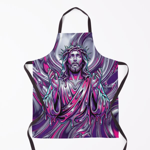 Item preview, Chrome Liquid Messiah Occult Visions designed and sold by MarCinu Art.