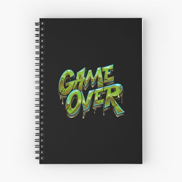 Item preview, Toxic Slime Game Over Typography designed and sold by MarCinu Art.