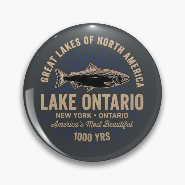 Item preview, Vintage Lake Ontario Sunset Great Lakes Retro Lake Ontario  designed and sold by gear-posters.