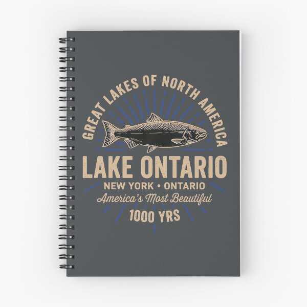 Item preview, Vintage Lake Ontario Sunset Great Lakes Retro Lake Ontario  designed and sold by gear-posters.