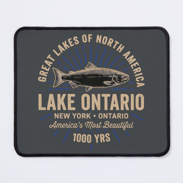 Item preview, Vintage Lake Ontario Sunset Great Lakes Retro Lake Ontario  designed and sold by gear-posters.