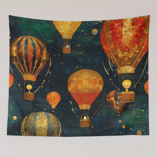 Item preview, Hot Air Balloons designed and sold by TheDarkWardrobe.