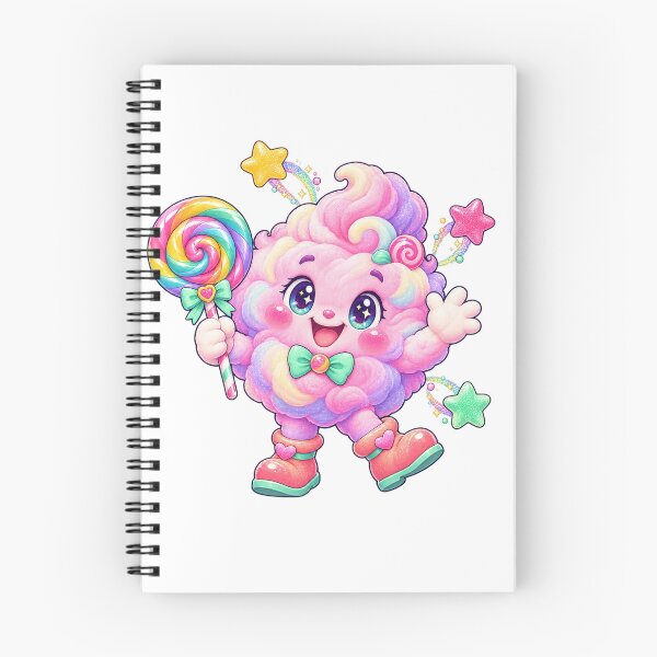 Item preview, Candy Cloud Mascot with Rainbow Lollipop designed and sold by AcruxUltra.