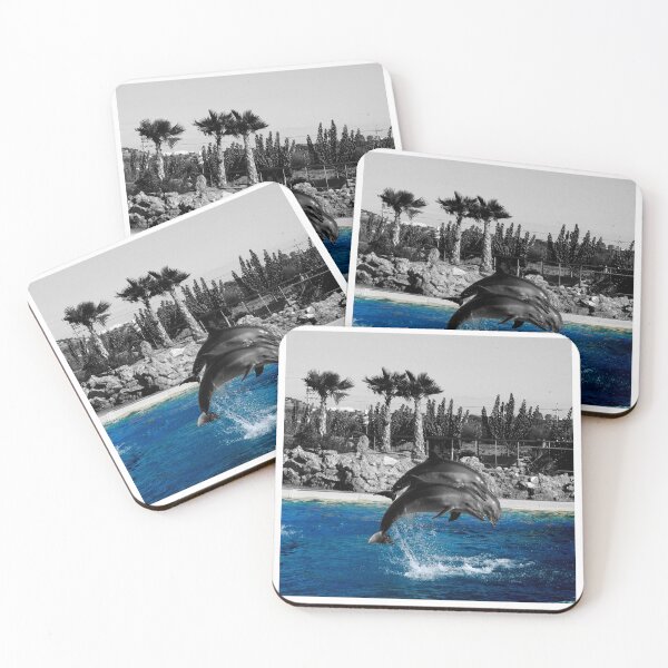 Item preview, Dolphin Leaping Through the Blue Water designed and sold by Cosmic Child.
