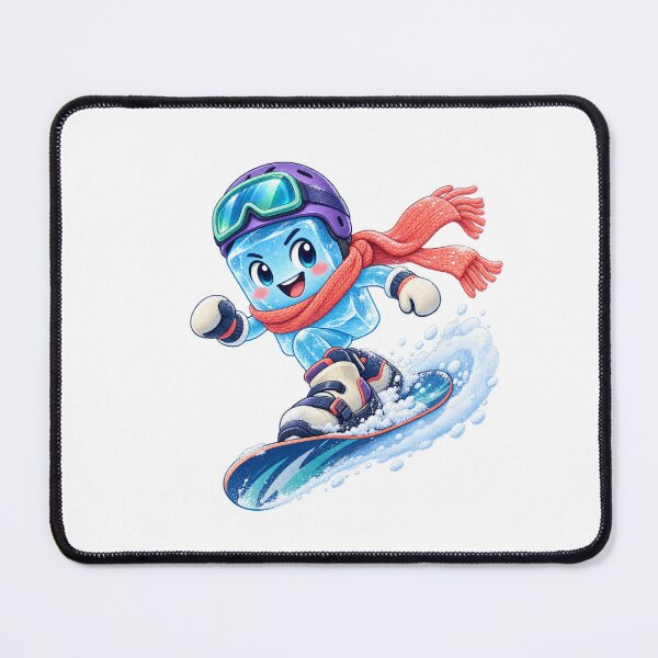 Item preview, Powder Carving Ice Cube Snowboard Adventure designed and sold by AcruxUltra.