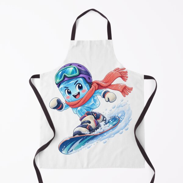 Item preview, Powder Carving Ice Cube Snowboard Adventure designed and sold by AcruxUltra.
