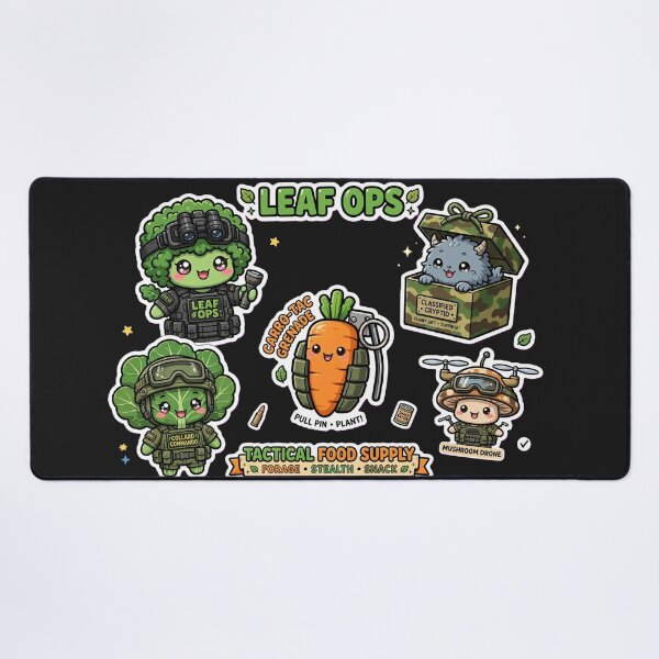 Item preview, Leaf Ops Tactical Food Supply Sticker Set designed and sold by Fort Chiswell Trading Company.