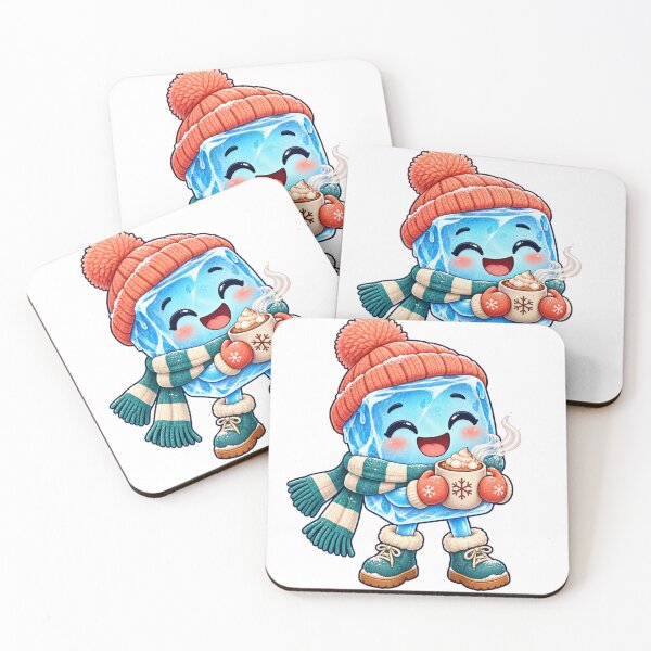 Item preview, Cozy Cocoa Ice Cube Winter Cheer designed and sold by AcruxUltra.