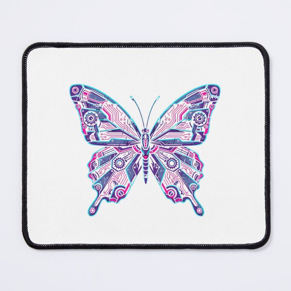 Item preview, Cybernetic Neon Circuit Butterfly designed and sold by MarCinu Art.