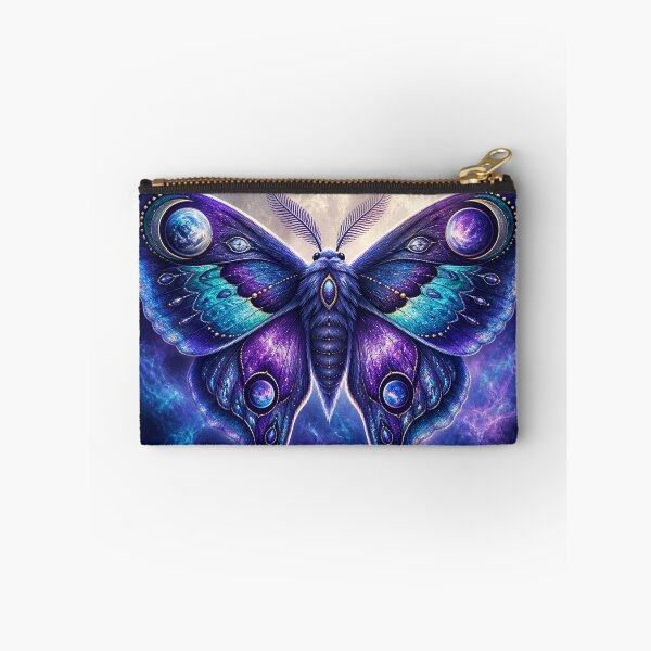Item preview, Nebula Moth Beneath a Moon Halo designed and sold by AcruxUltra.