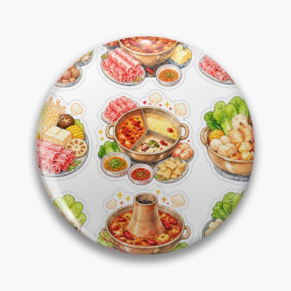 Artikelvorschau, Chinesisches Hot Pot Gericht entworfen und verkauft von PastelPetalsCo.