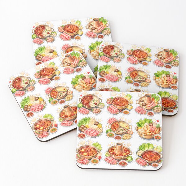 Item preview, Chinese Hot Pot Cuisine designed and sold by PastelPetalsCo.