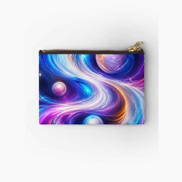 Item preview, Pearlescent Galaxies Dancing in Fluid Orbit designed and sold by AcruxUltra.