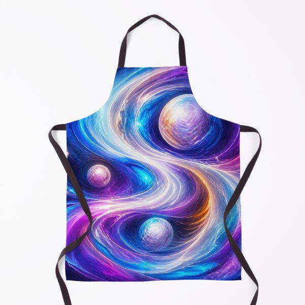 Item preview, Pearlescent Galaxies Dancing in Fluid Orbit designed and sold by AcruxUltra.