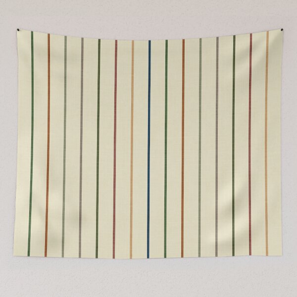 Item preview, Linen Look Retro Stripes designed and sold by thedawndesign.