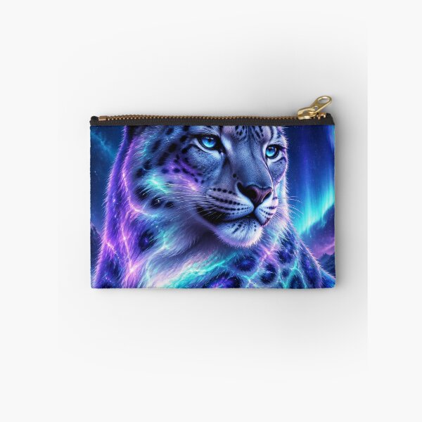 Item preview, Aurora Snow Leopard of the Midnight Peaks designed and sold by AcruxUltra.