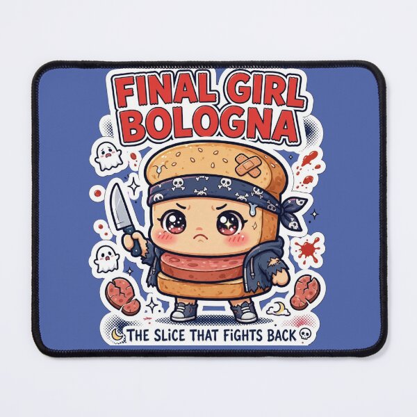 Item preview, Final Girl Bologna - The Slice That Fights Back designed and sold by Fort Chiswell Trading Company.