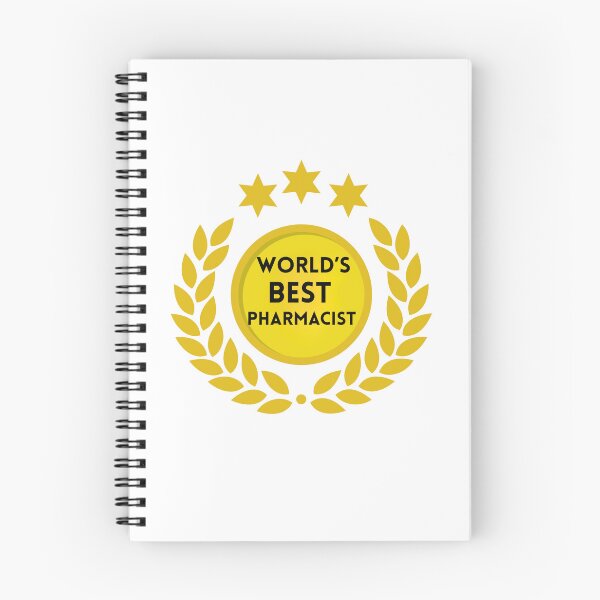 Item preview, World’s Best Pharmacist Gold Award Badge designed and sold by Seven-studio.
