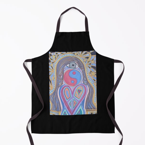 Item preview, Cosmic Third Eye - Trippy Celestial Yin Yang Peace Art designed and sold by PEACELOVERSART.