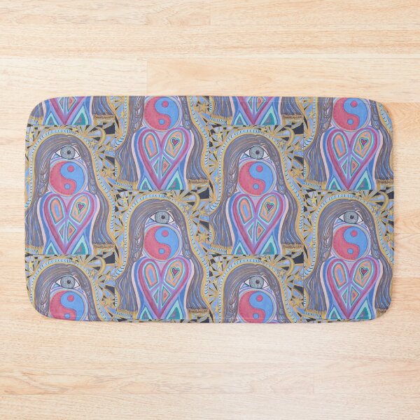Item preview, Cosmic Third Eye - Trippy Celestial Yin Yang Peace Art designed and sold by PEACELOVERSART.