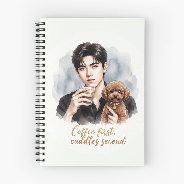 Item preview, Sticker. Chen Fei Yu: Coffee & Cuddles. designed and sold by  BoomPoster.