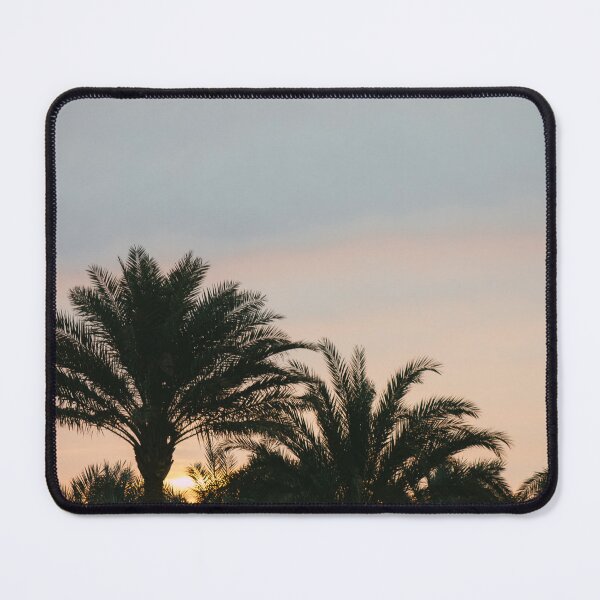 Item preview, Palm trees in the soft evening light designed and sold by rhosbahu.