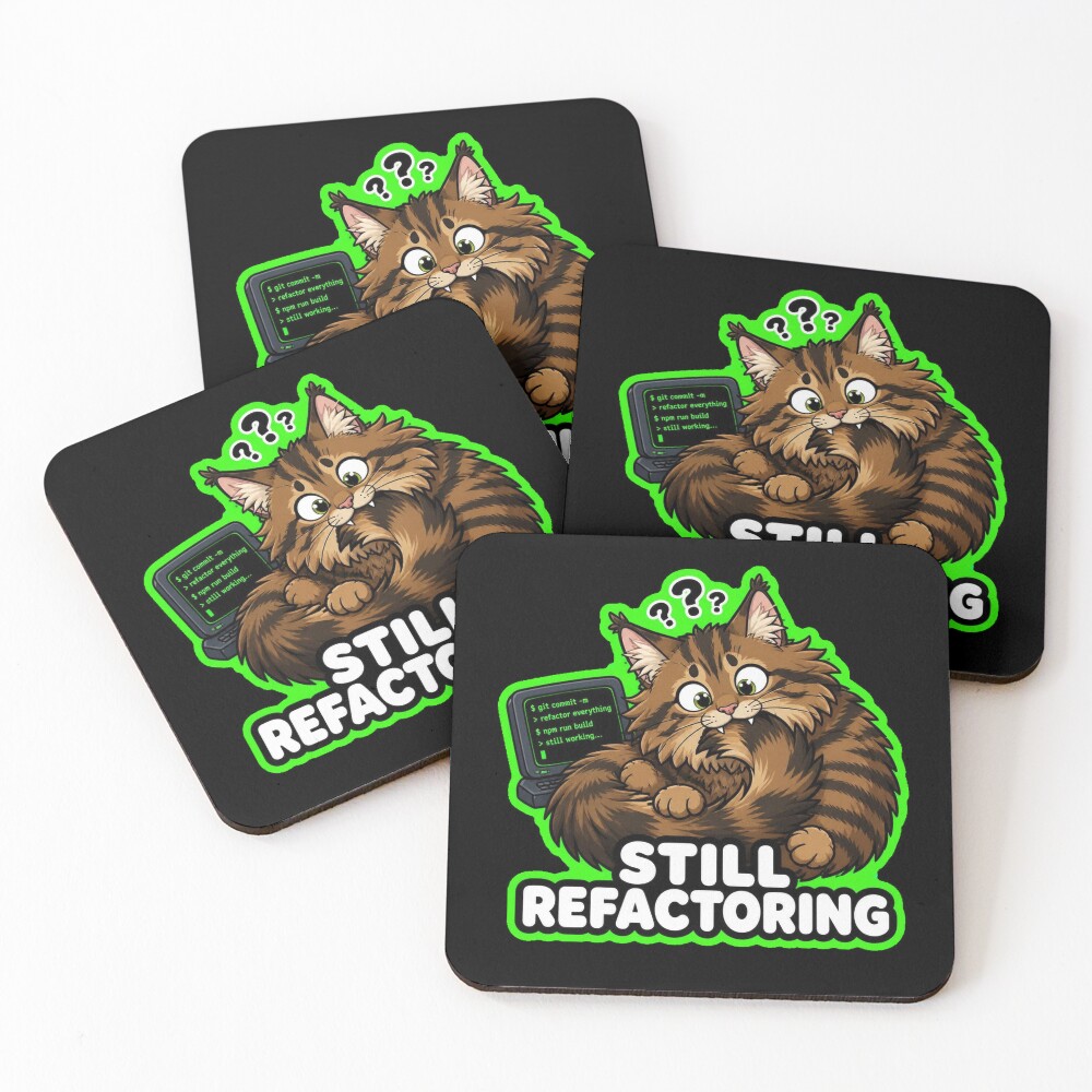 Item preview, Coasters (Set of 4) designed and sold by LingeringLines.